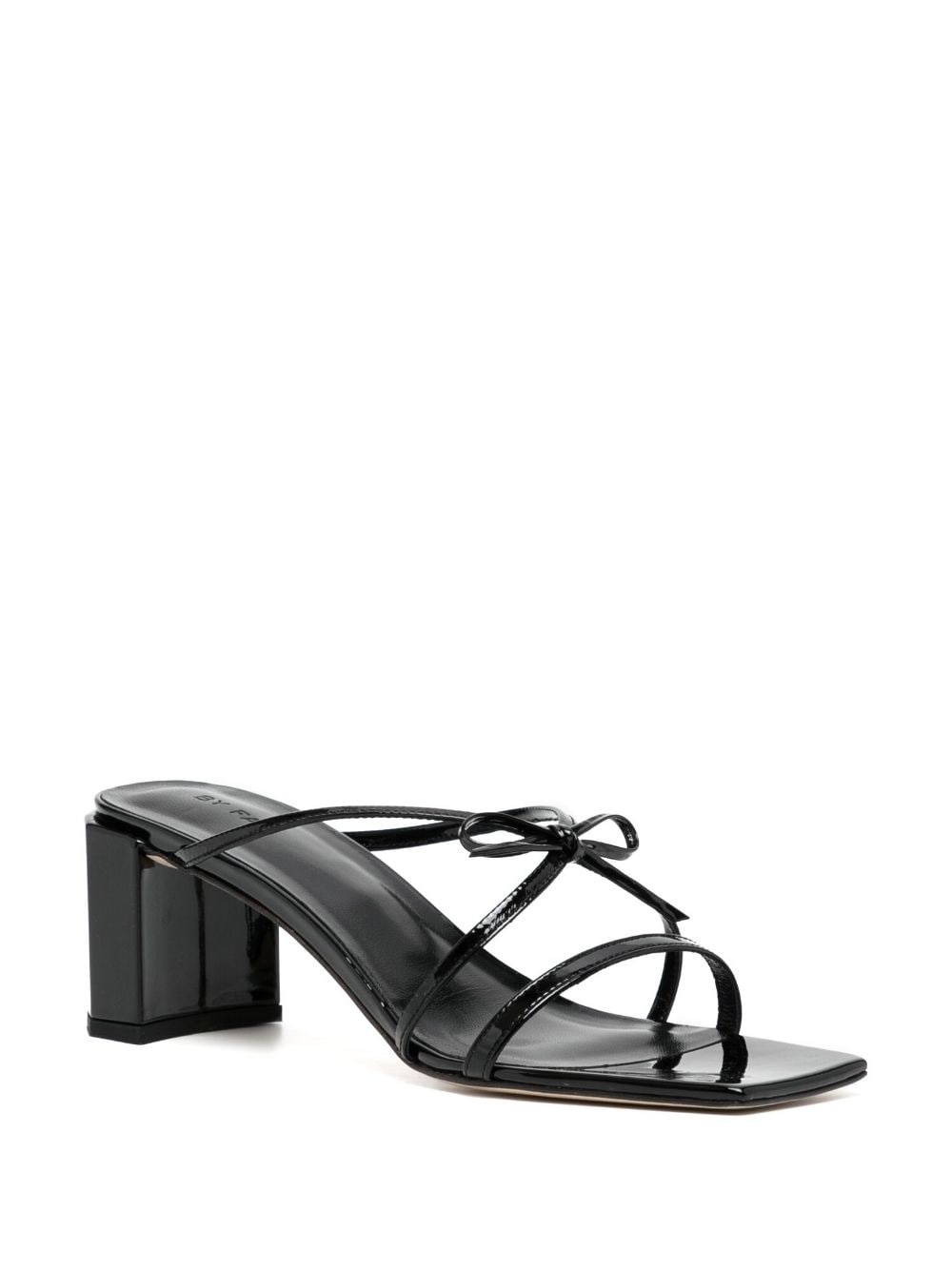 front-tie 65mm sandals - 2