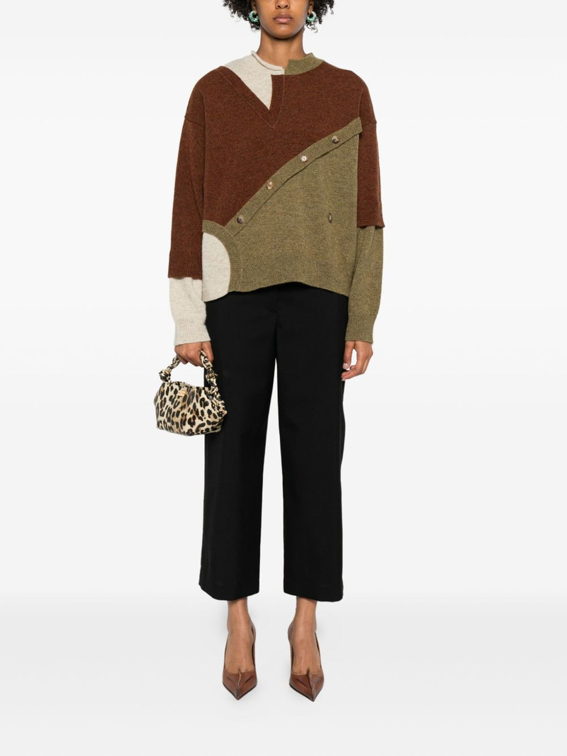 Marni side-pockets straight trousers outlook
