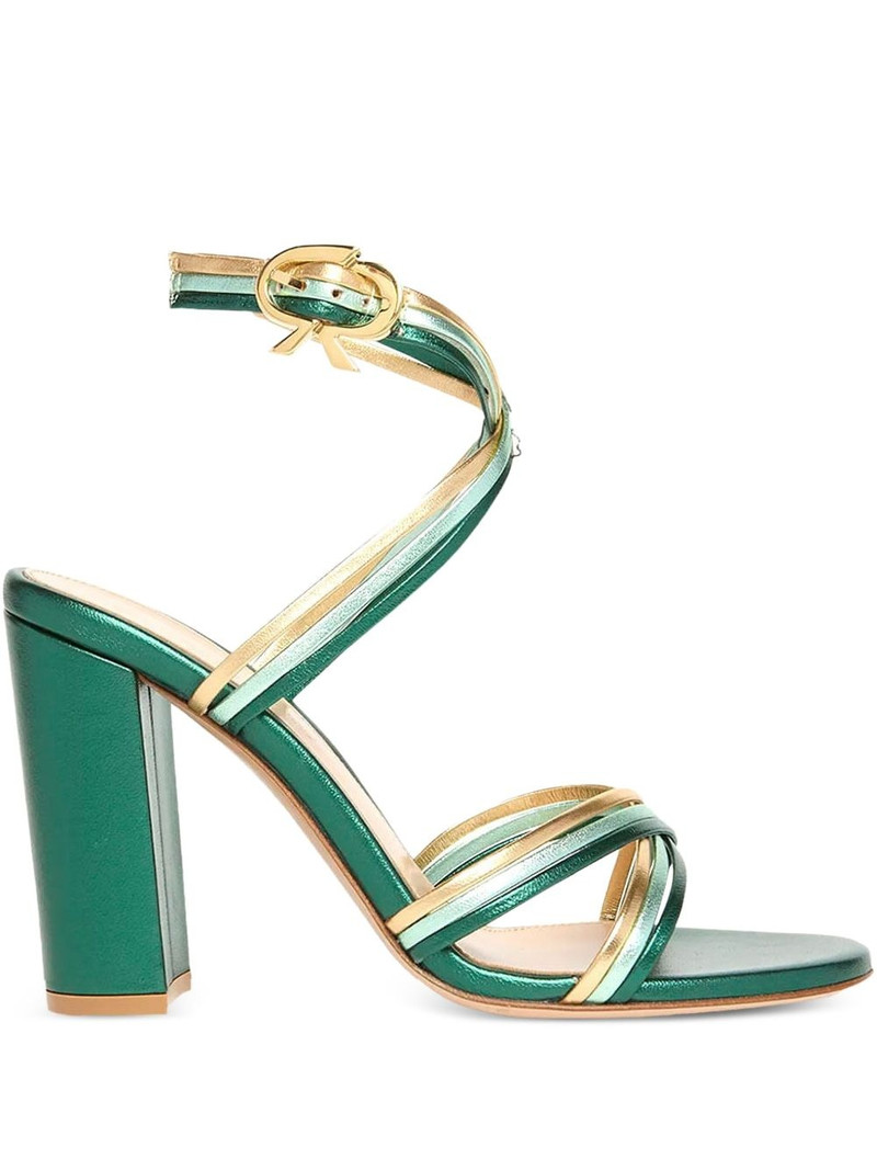 85mm Calissa leather sandals 1