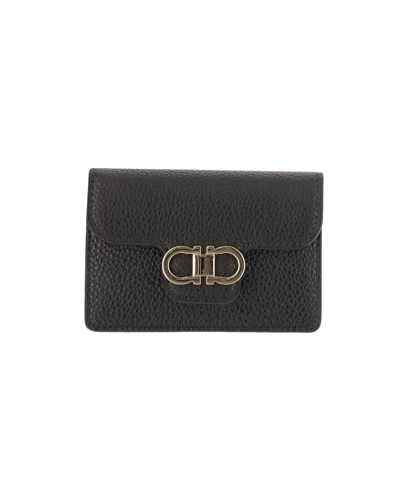 Gancini Leather Wallet - 1