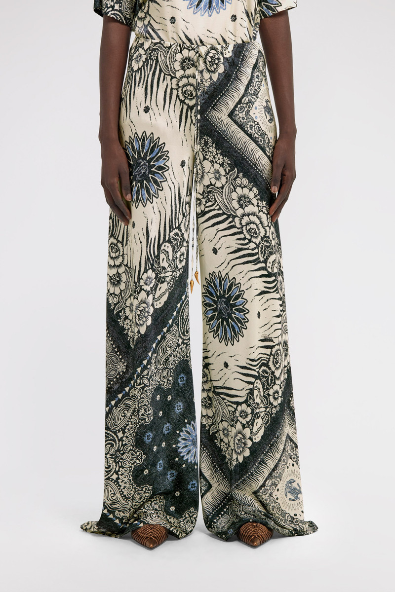 Bandana Print Palazzo Pants 3