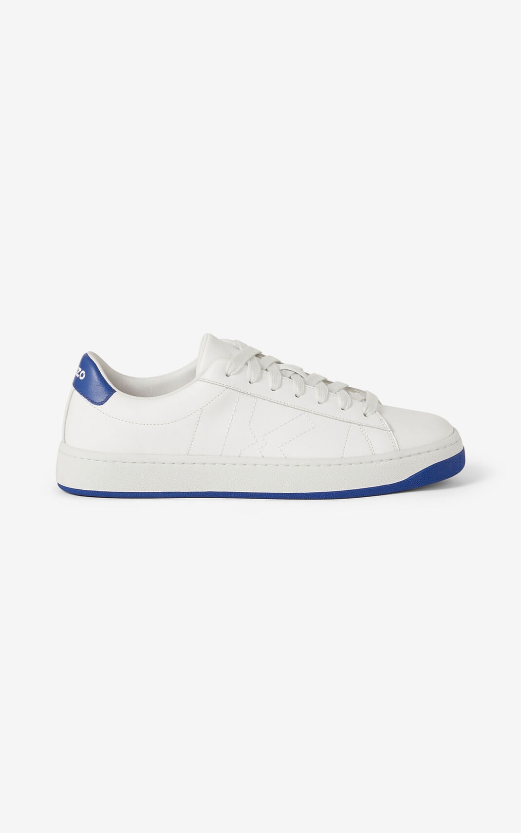 KENZO Kourt K Logo leather sneakers - 1