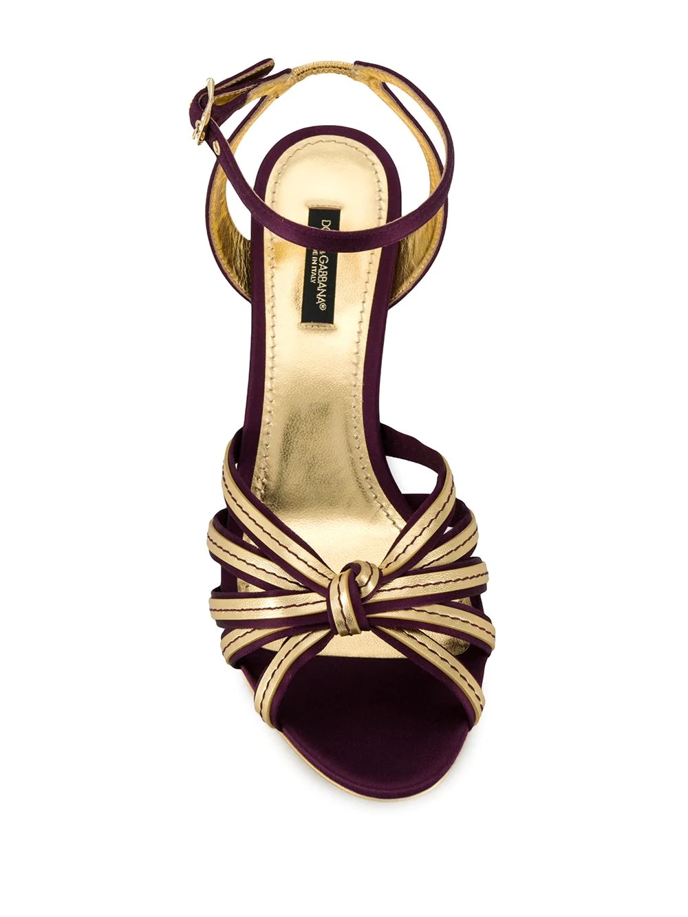 ornate heel sandals - 4