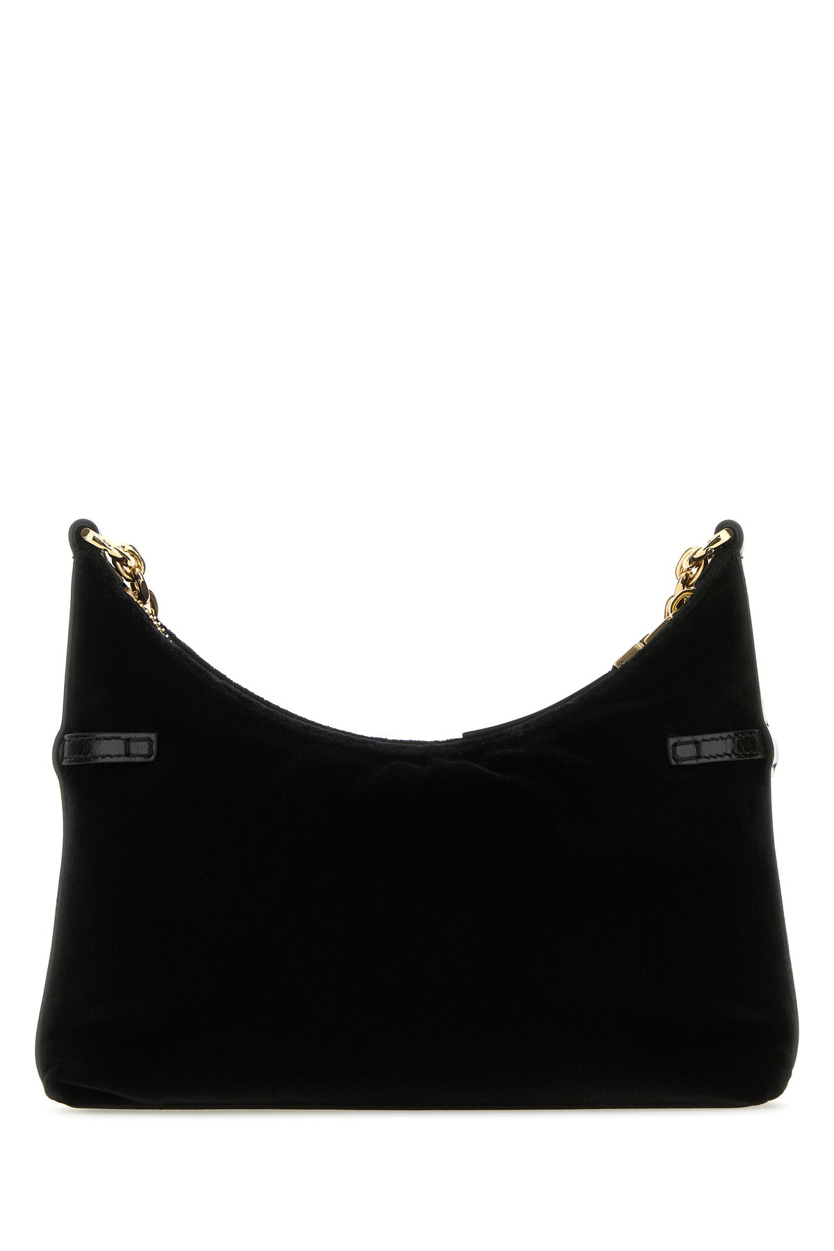 Black velvet Voyou Party shoulder bag - 3