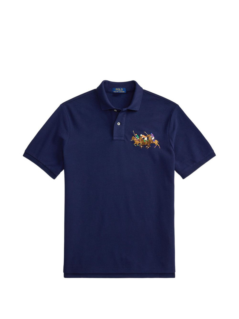 embroidered polo shirt 1