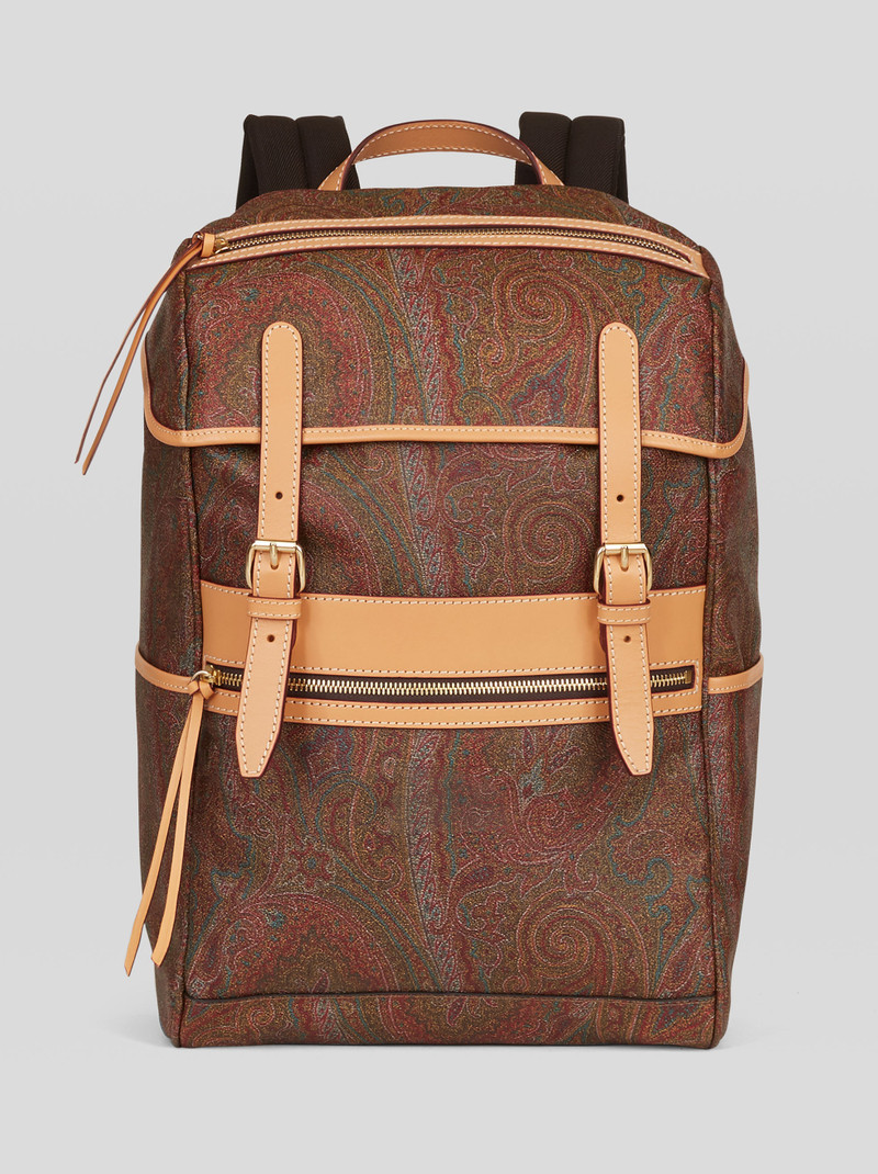 PAISLEY JACQUARD BACKPACK 1