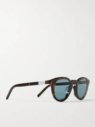 Berluti Round-Frame Tortoiseshell Acetate Sunglasses outlook