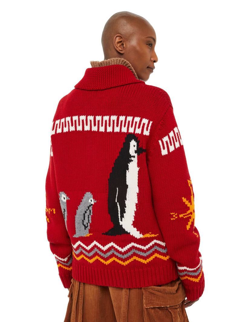 For The Love Of Penguins Cardigan 8