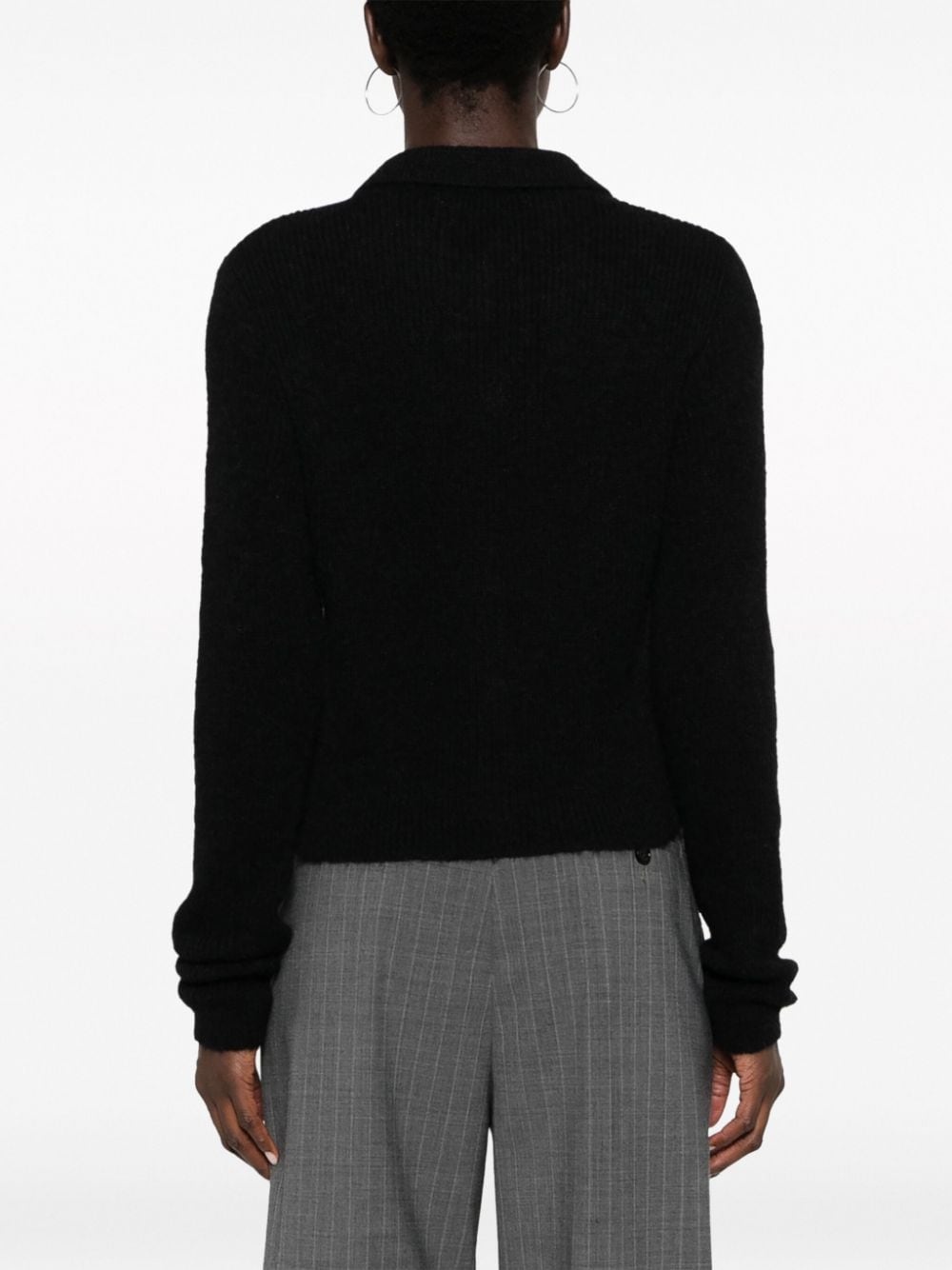 Mazzy ribbed-knit cardigan - 4