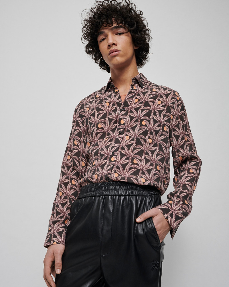 Nanushka GORO - Vegan leather pants - Black outlook