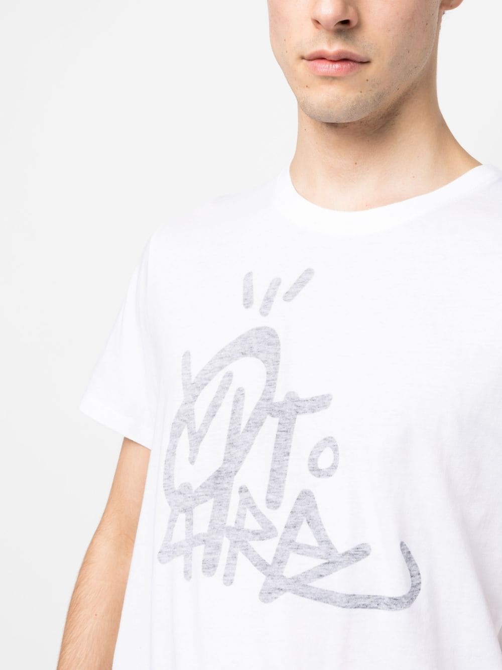 logo-print cotton T-shirt - 5