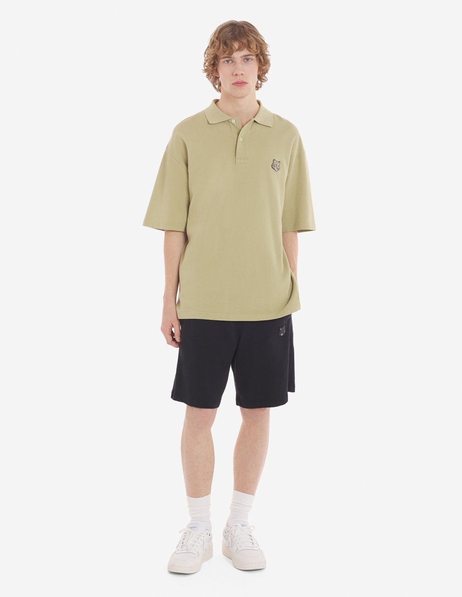 BOLD FOX HEAD PATCH OVERSIZE JOG SHORTS - 2