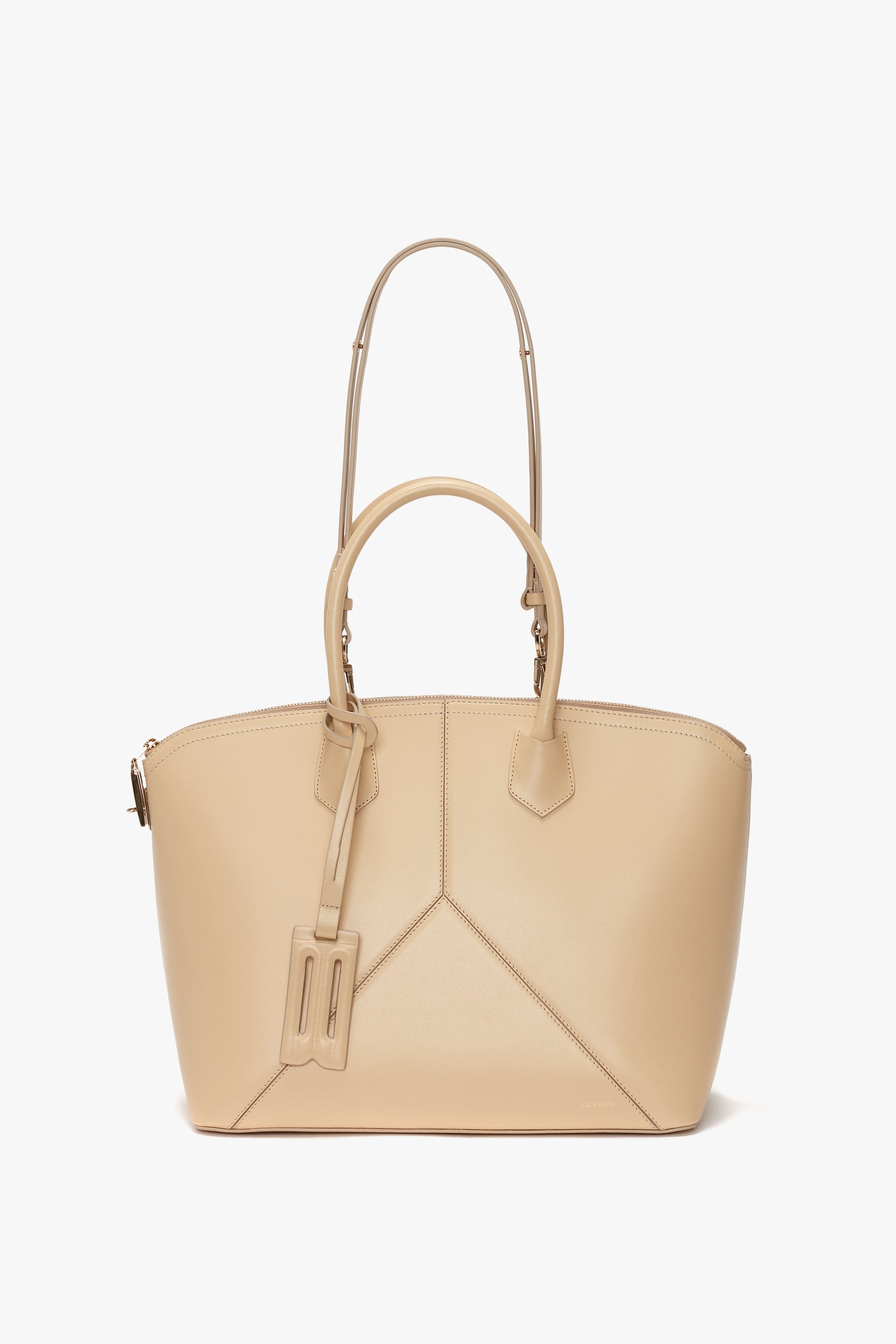 Victoria Bag In Sesame Leather - 2