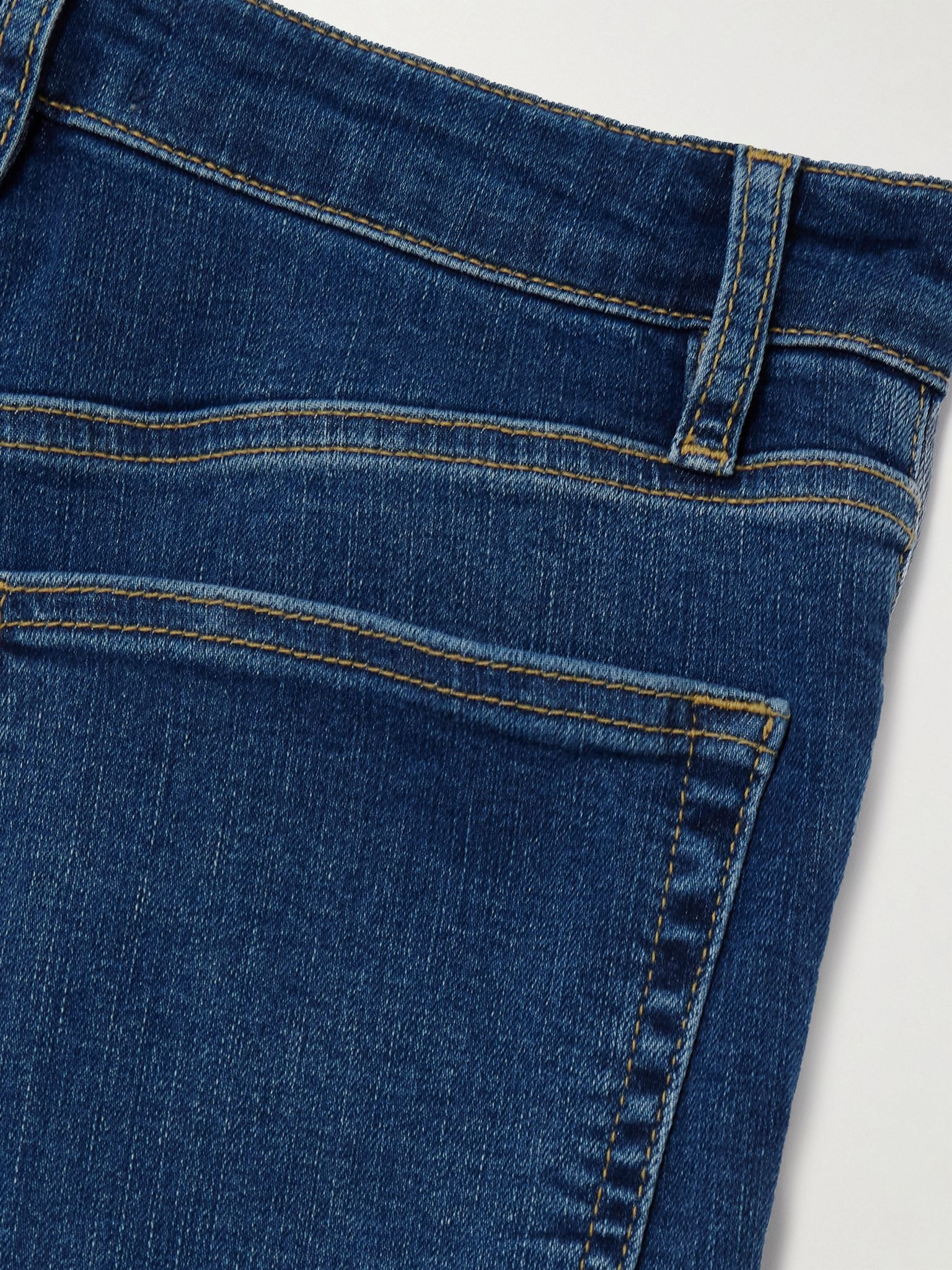 The Pencil cropped high-rise slim-leg jeans Mid denim - 6