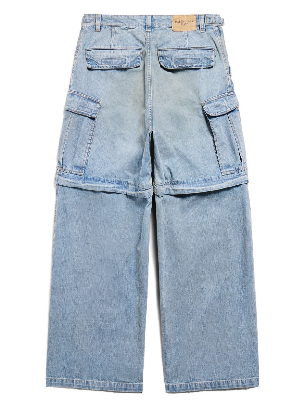 cargo wide-leg jeans - 2