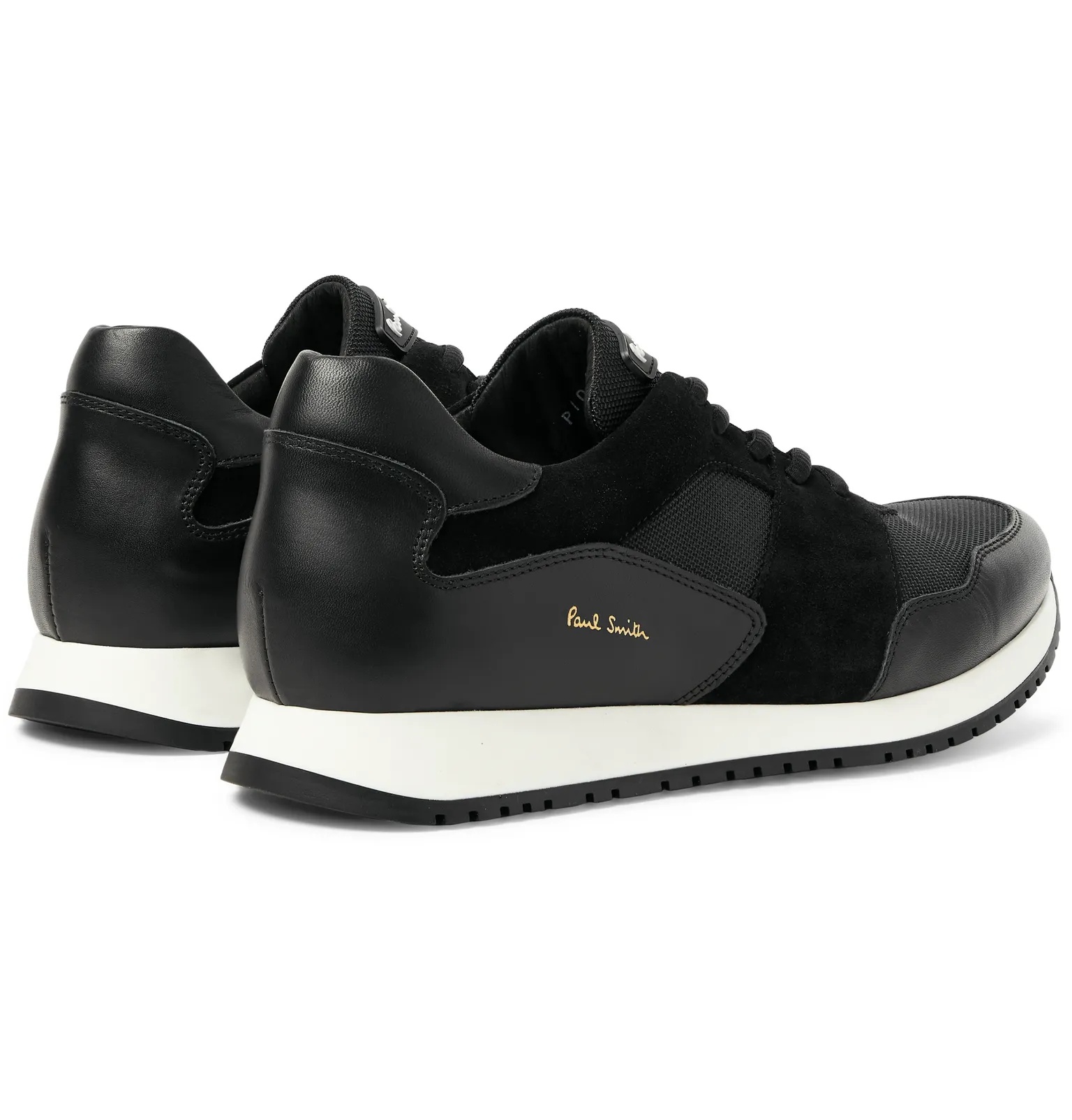 Pioneer Leather, Suede and Mesh Sneakers - 6