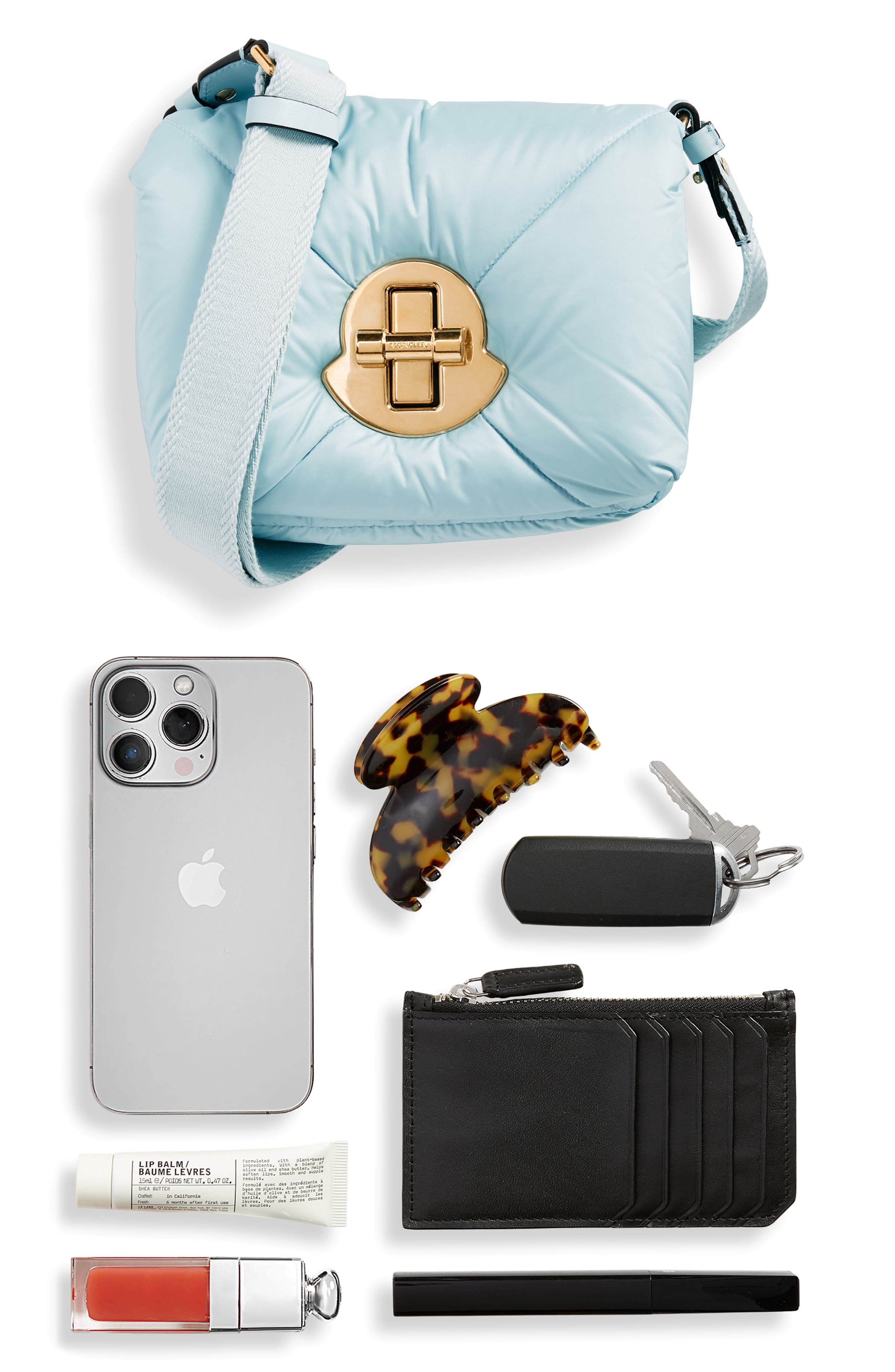 Mini Puf Quilted Nylon Crossbody Bag - 6