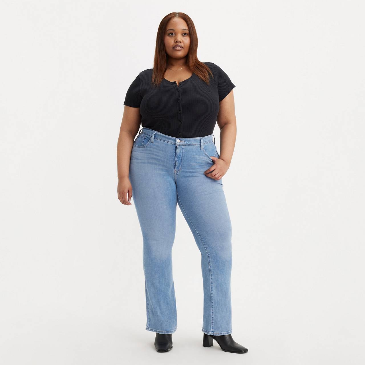 315 SHAPING BOOTCUT WOMEN'S JEANS (PLUS SIZE) - 2