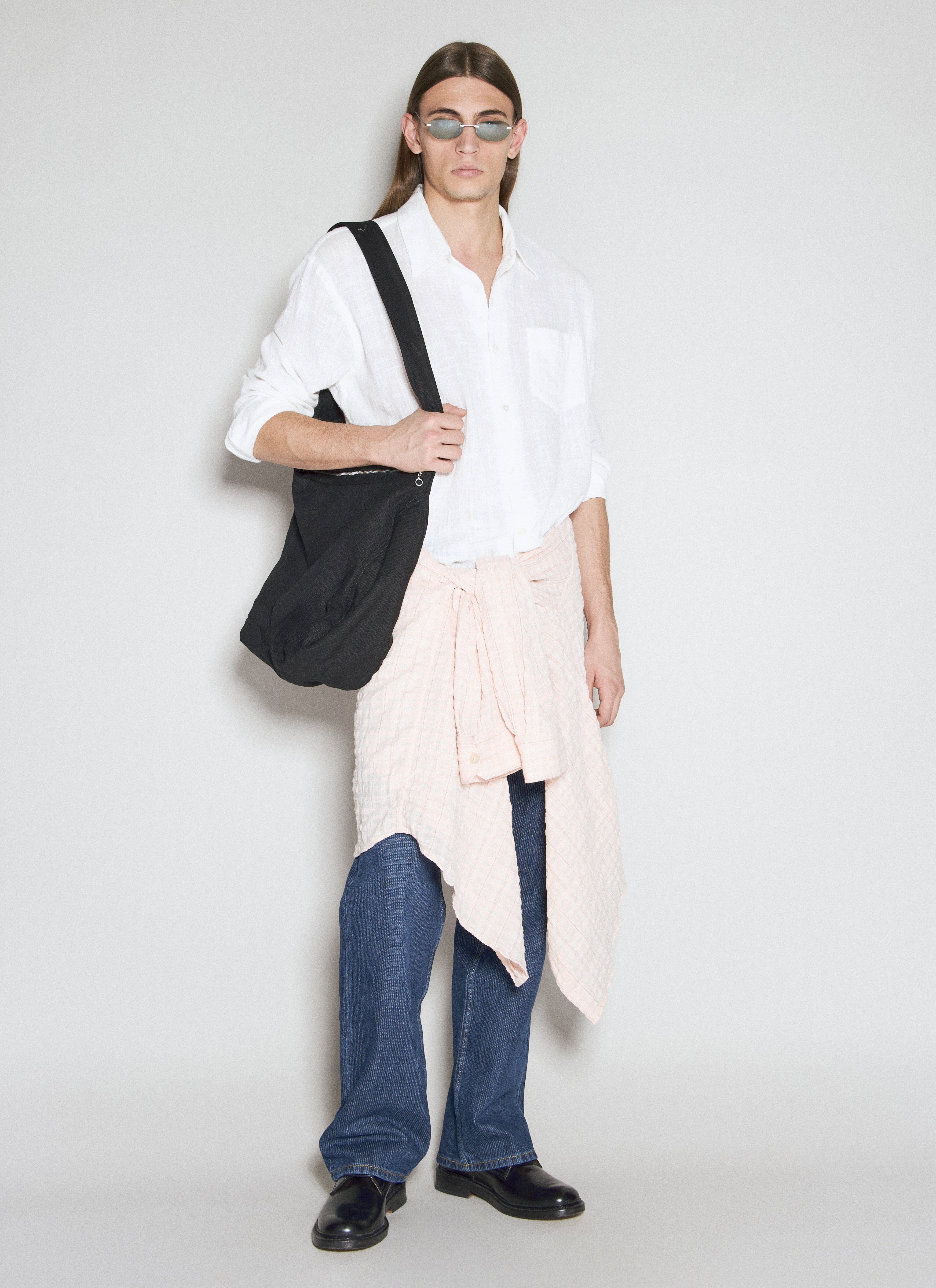 Tシャツ・カットソー OUR LEGACY White cotton Coco shirt (M2222CW OFFWHIAIRCOT) Our Legacy - Coco Shirt Off White Air Cotton