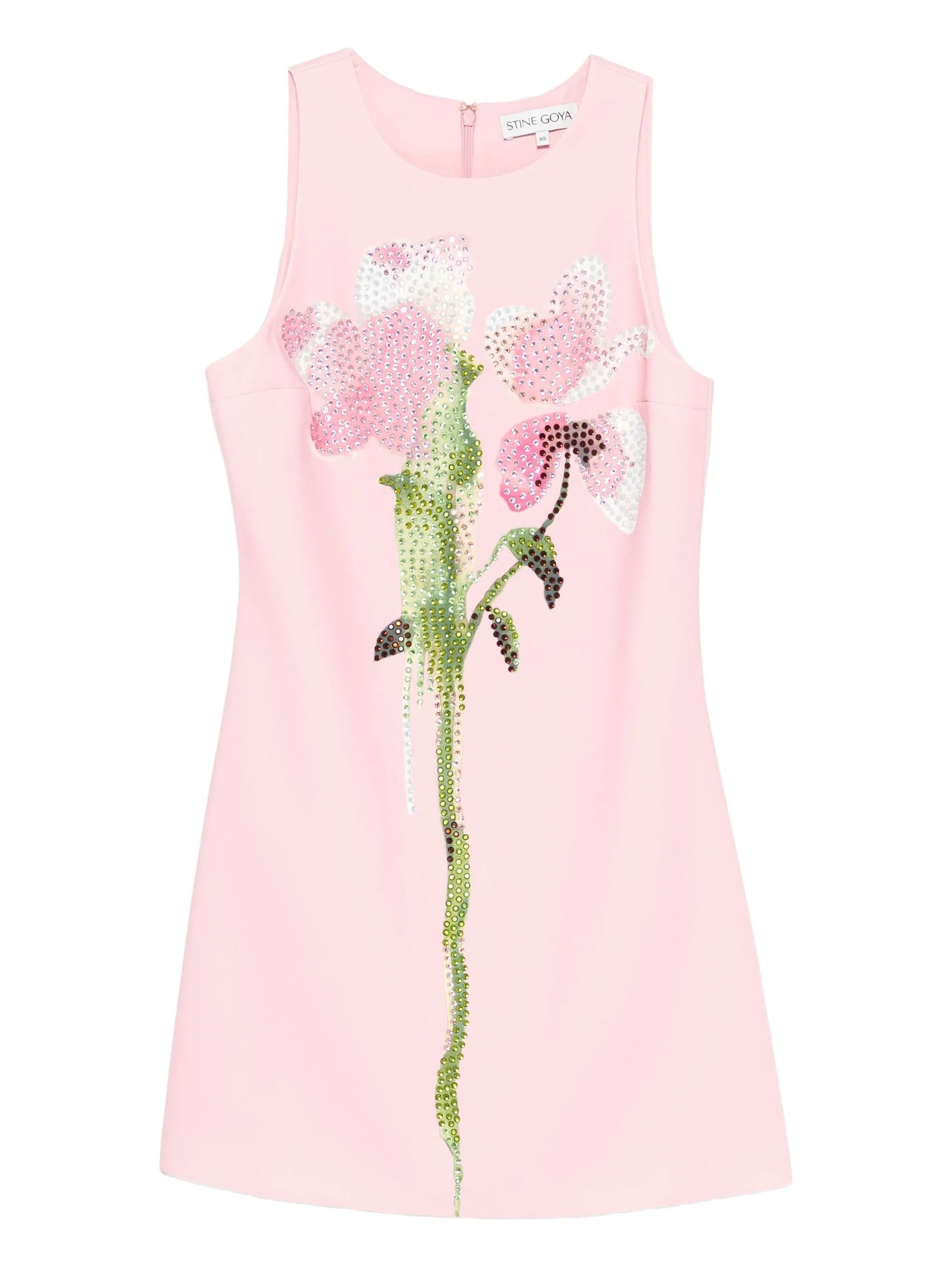 Stine Goya Crystal-embellished Sleeveless Mini Dress - 1