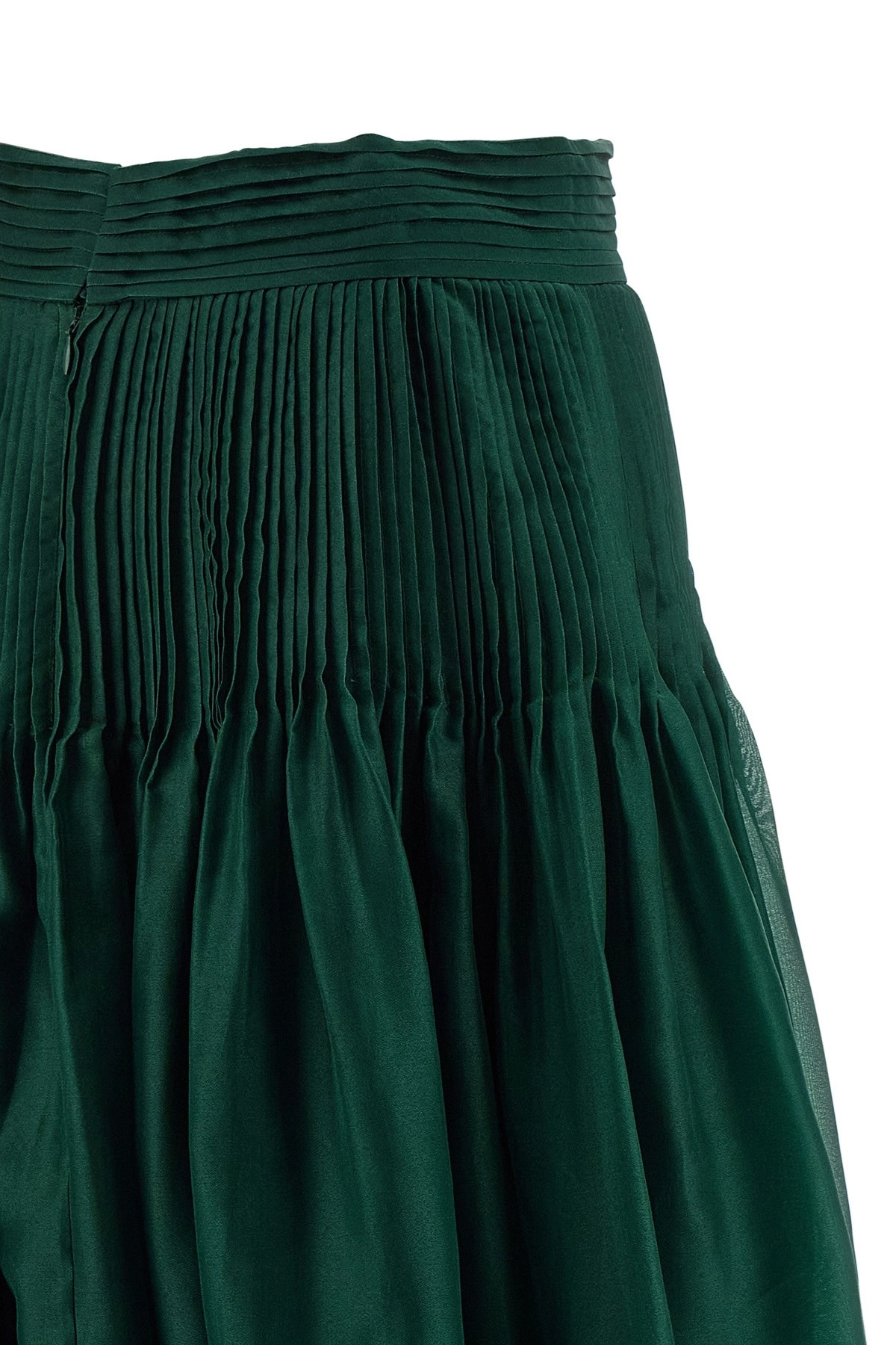 'Pintucked Organza' skirt - 4