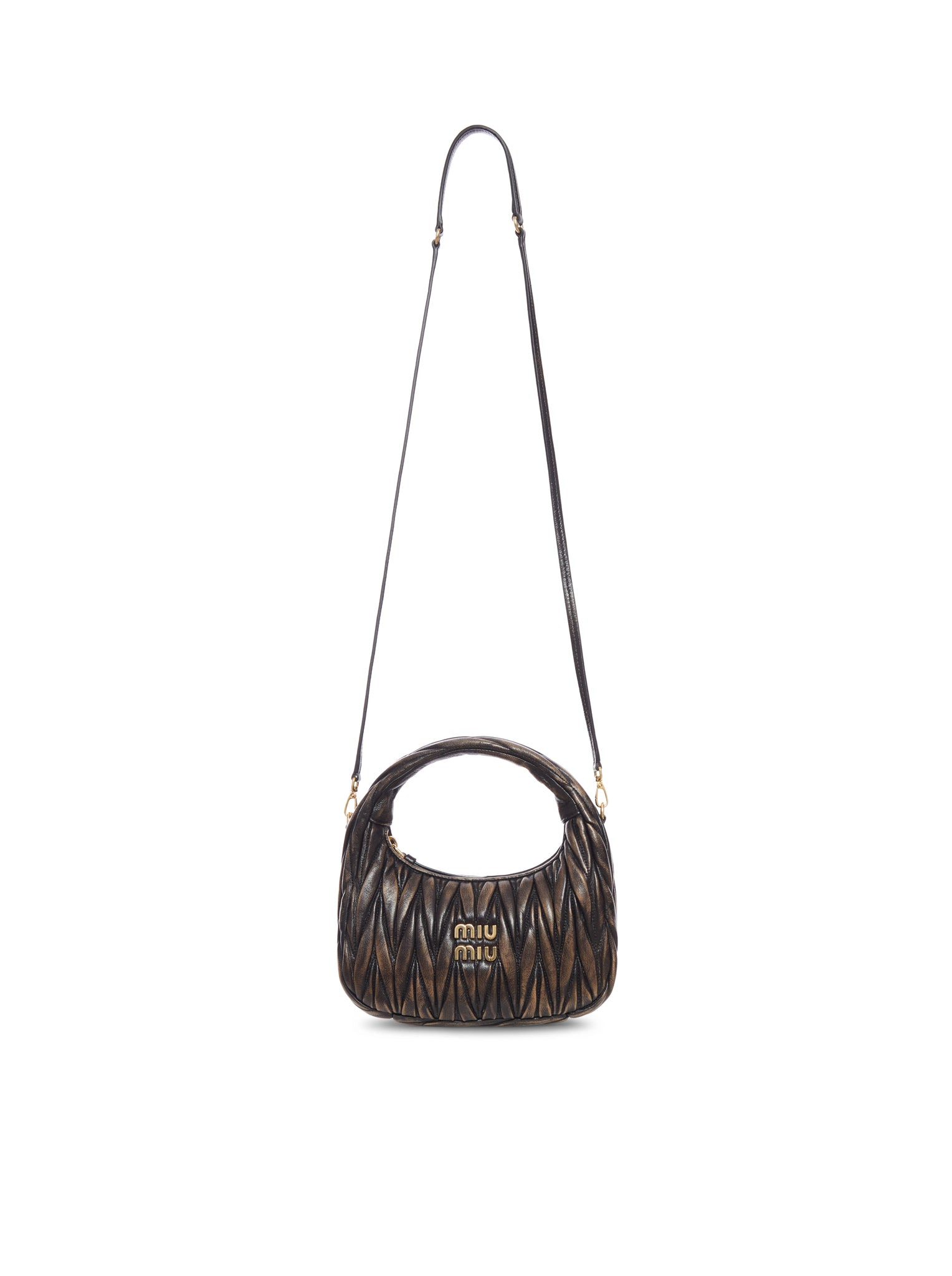 WANDER HOBO BAG IN MATELASSÉ NAPPA - 4