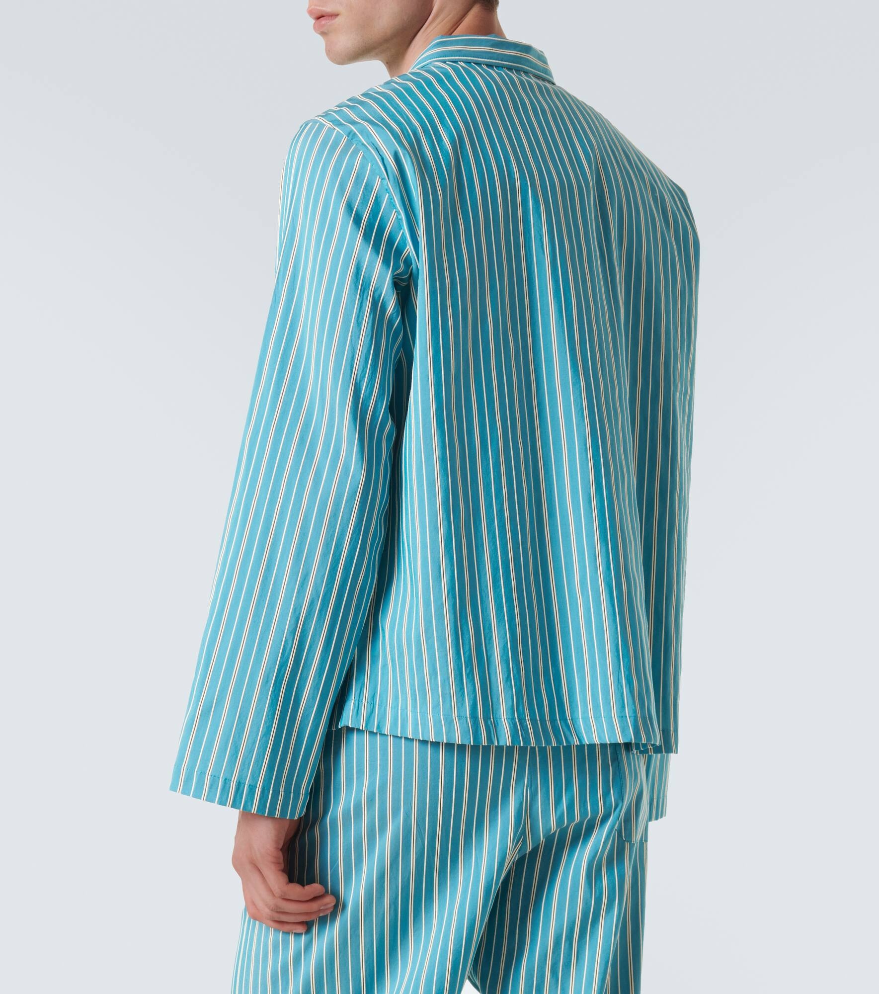 Shore Stripe cotton-blend shirt - 4