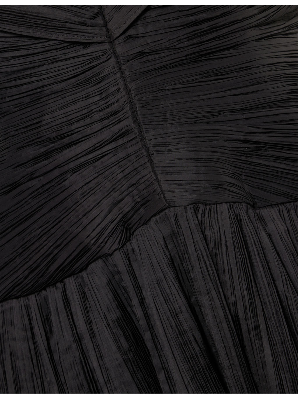 Avarie Pleated Woven Mini Dress - 6