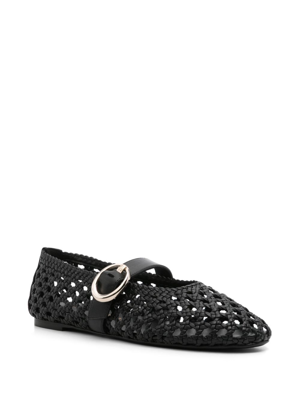 woven ballet flats - 2