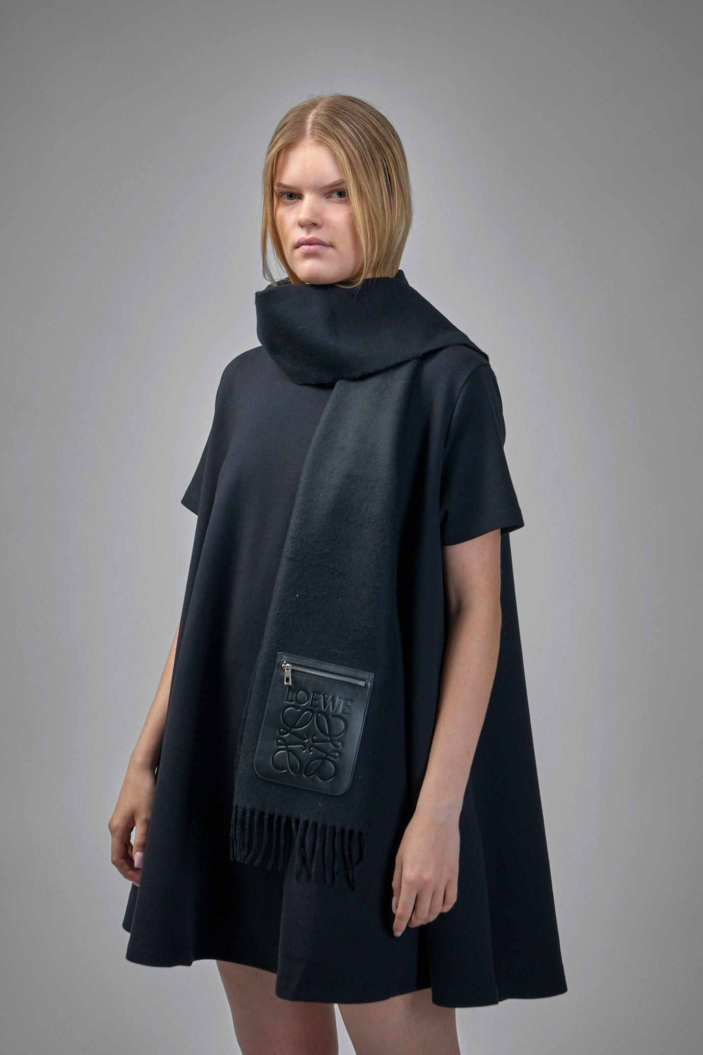Scarf in Wool and Cashmere - 2