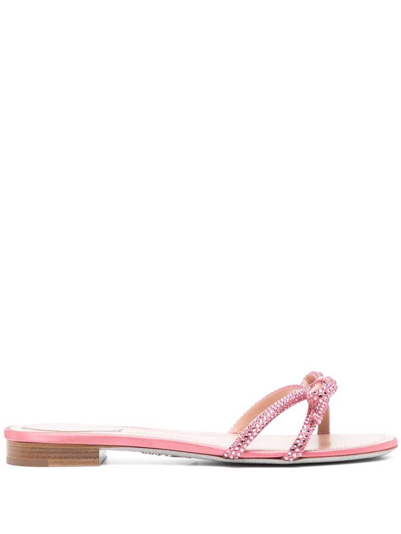 crystal embellishment sandals 1