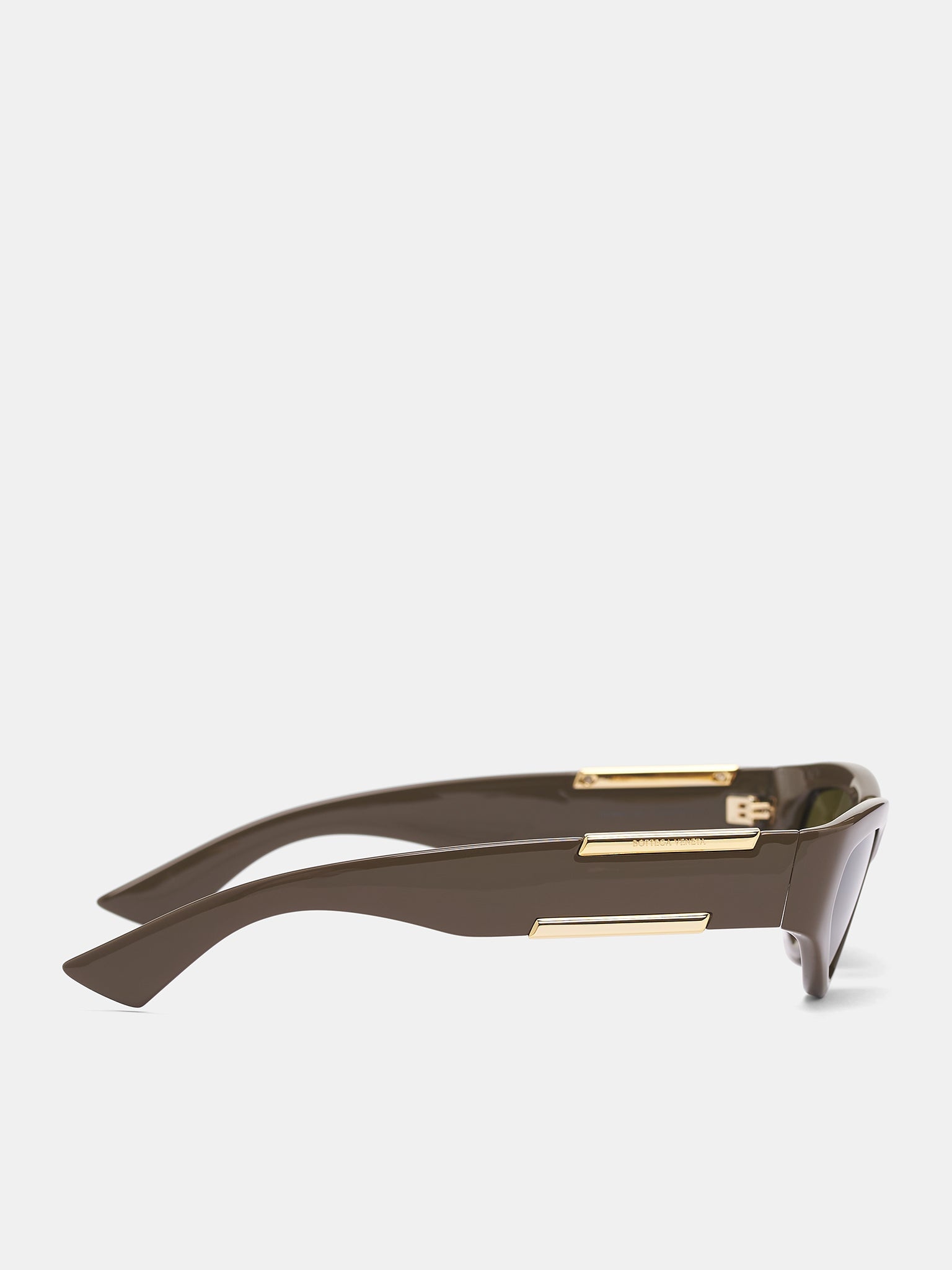 Brown Dash Cat Eye Sunglasses - 2