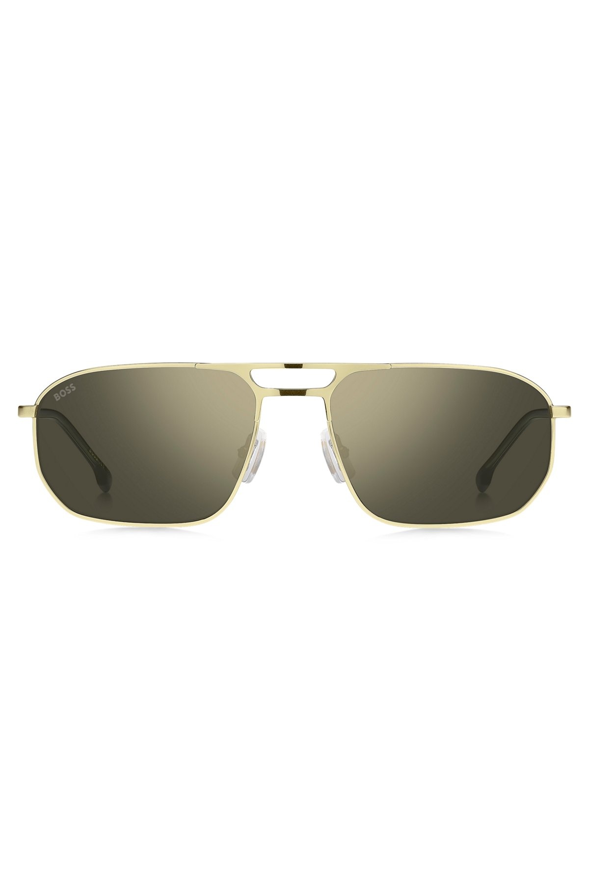 GOLD-TONE SUNGLASSES WITH TUBULAR TEMPLES - 3