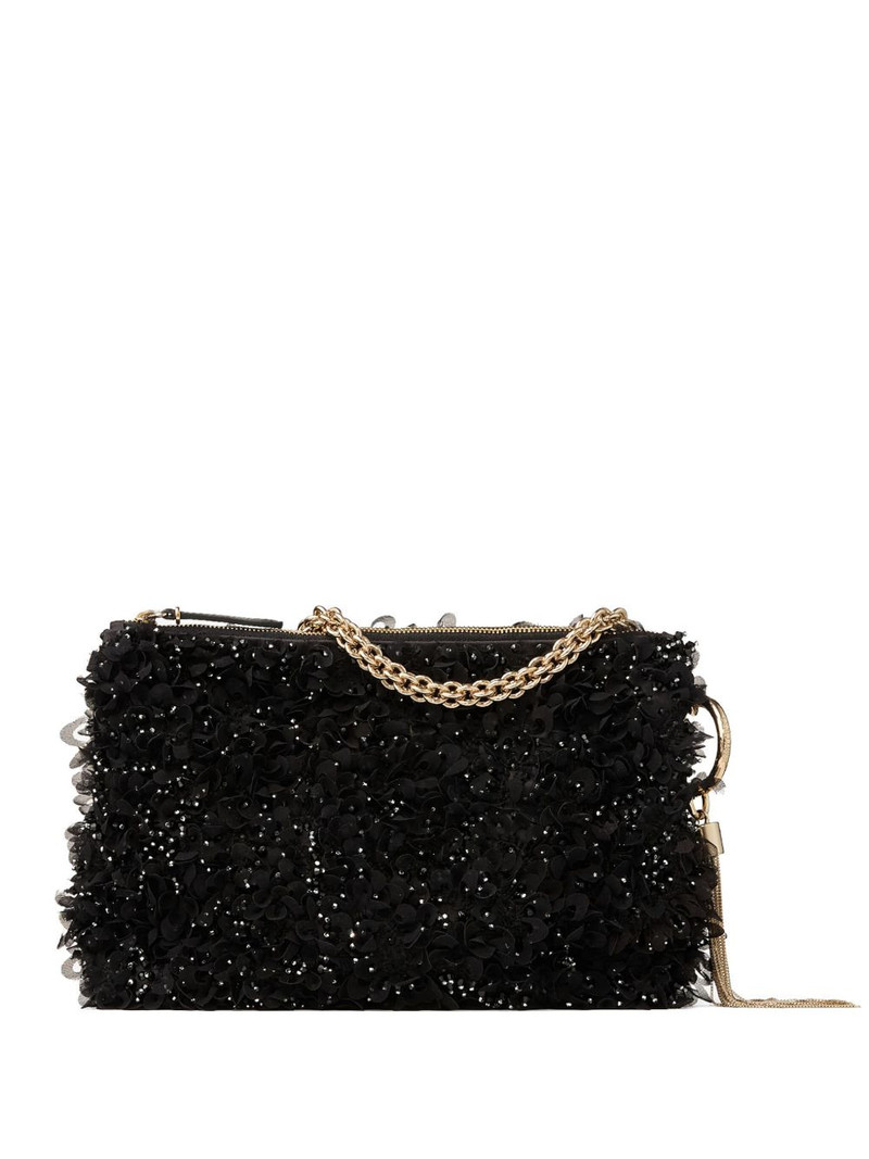 Callie crystal floral clutch bag 1
