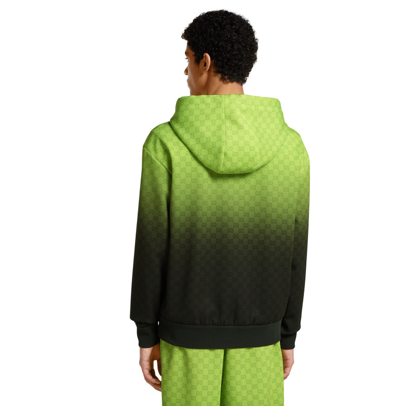 Printed light neoprene zip jacket 4