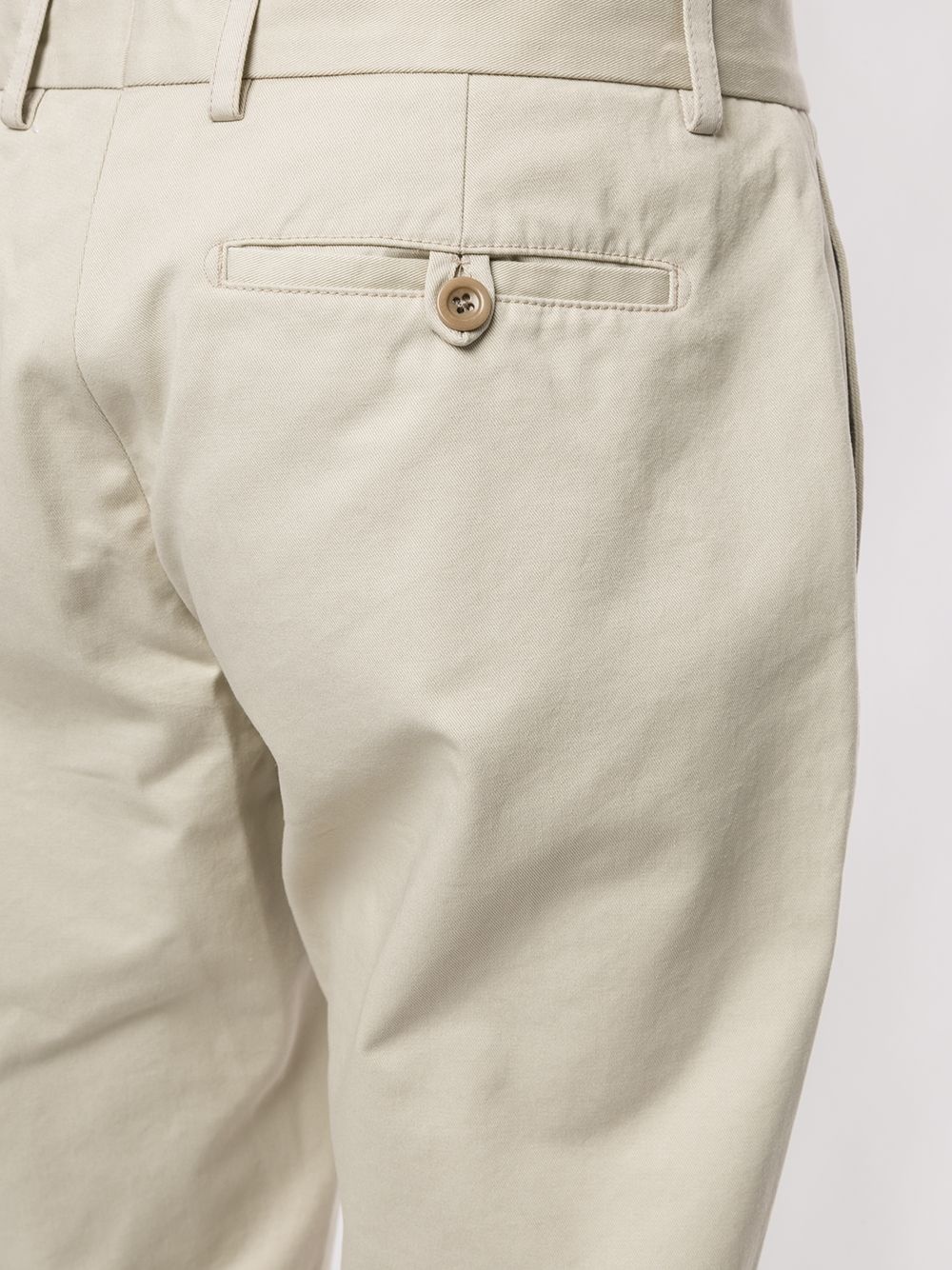 front flap chino trousers - 5