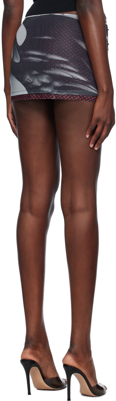 Multicolor Elektra Mini Skirt - 3