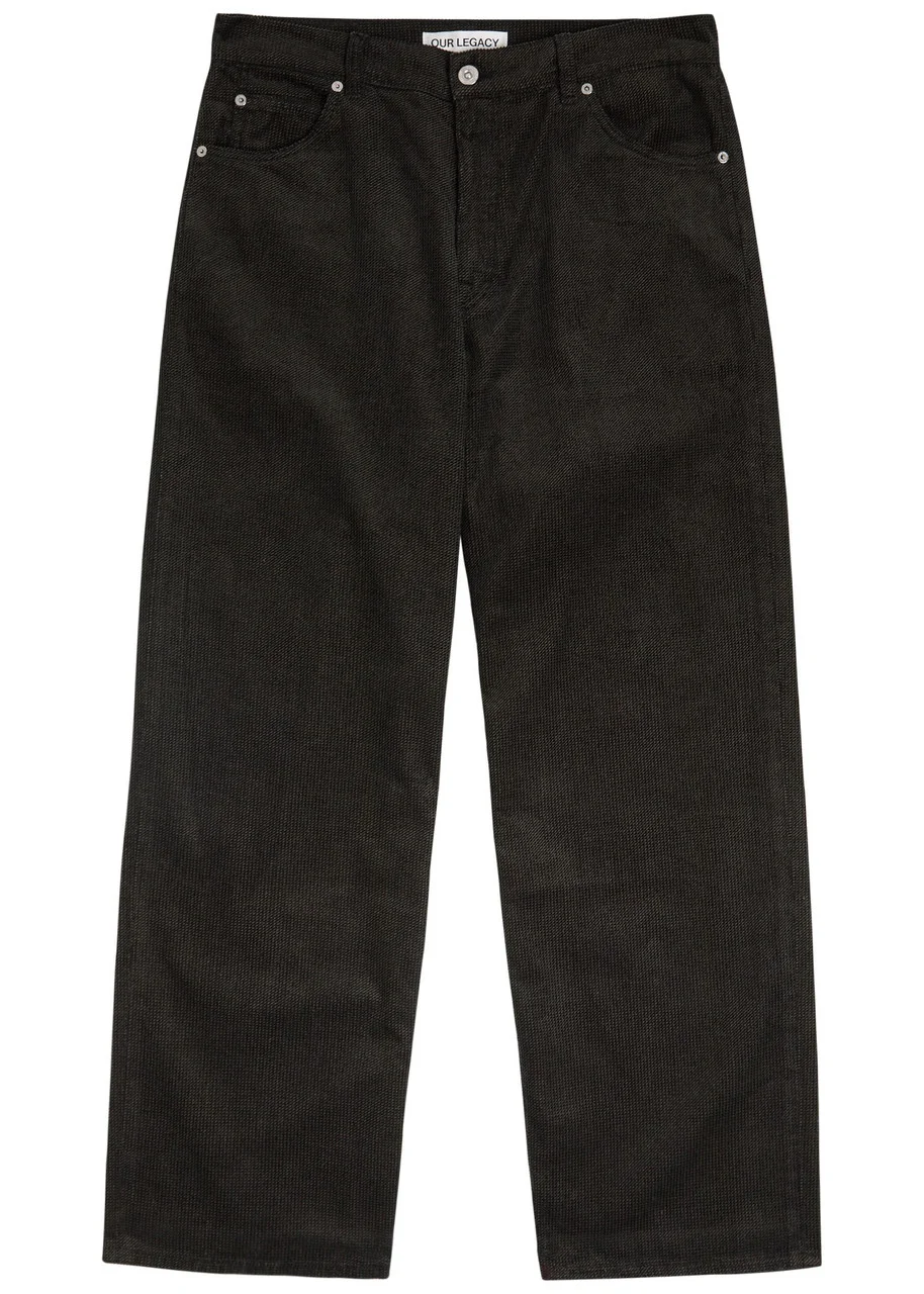 Our Legacy Vast Cut Straight-leg Corduroy Trousers - 1