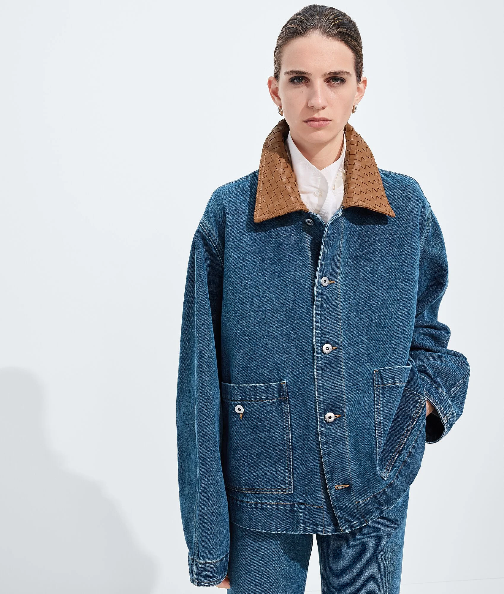 Medium Indigo Denim Jacket - 1