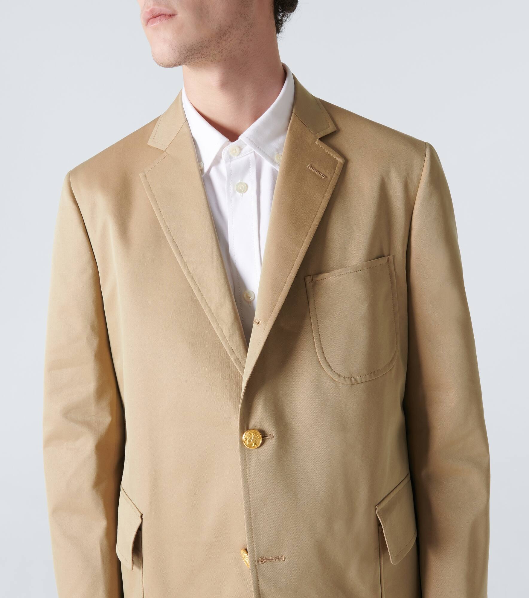 x Brooks Brothers gabardine blazer - 5