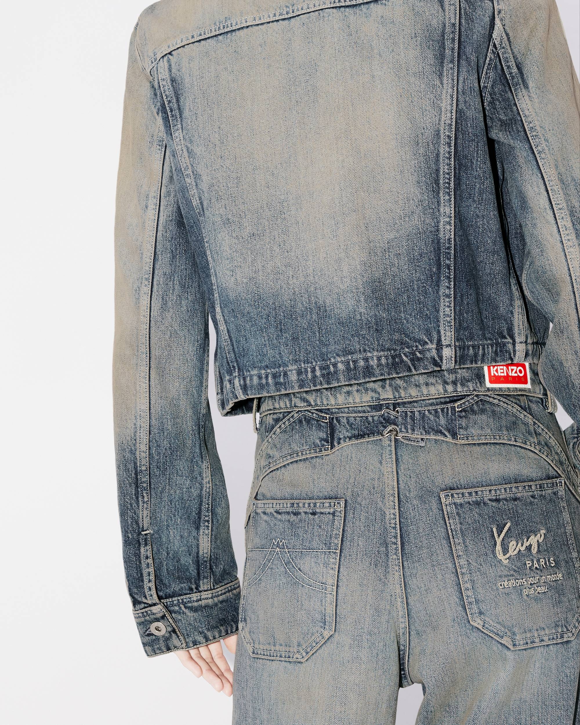 Japanese denim trucker jacket - 8