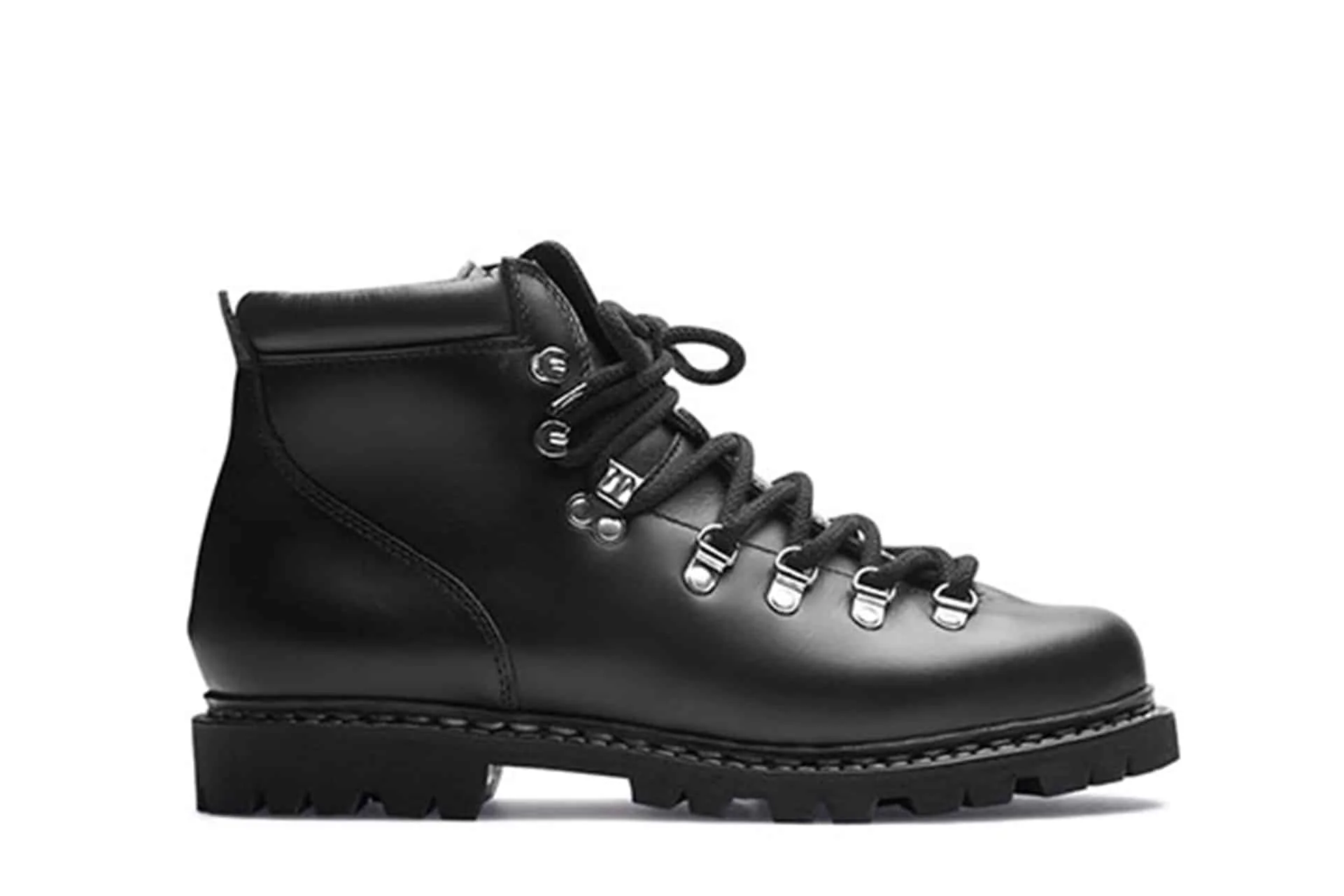 Avoriaz Black Silk - Rubber Sole - 1
