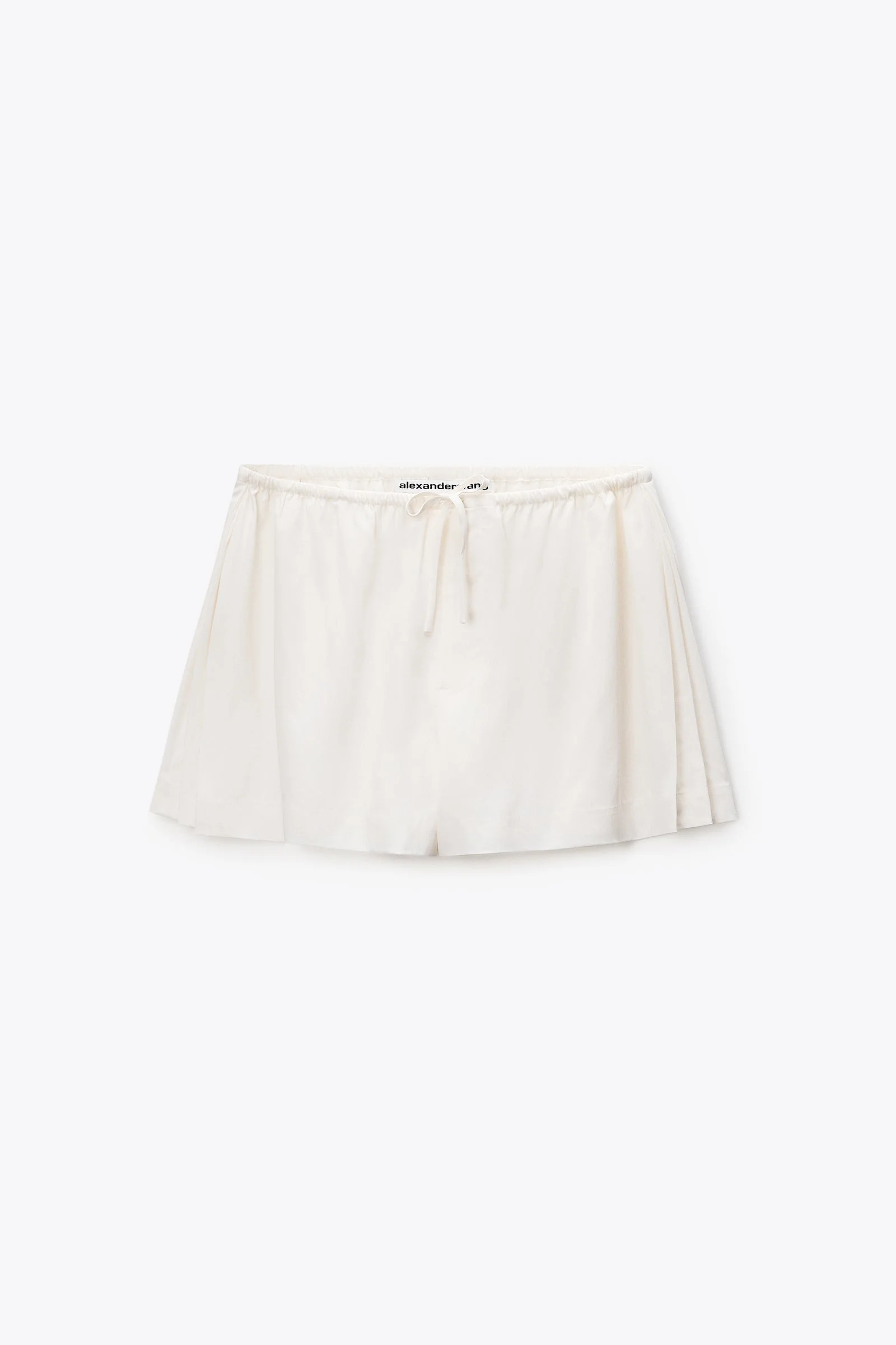 mid-rise pleated short - 1