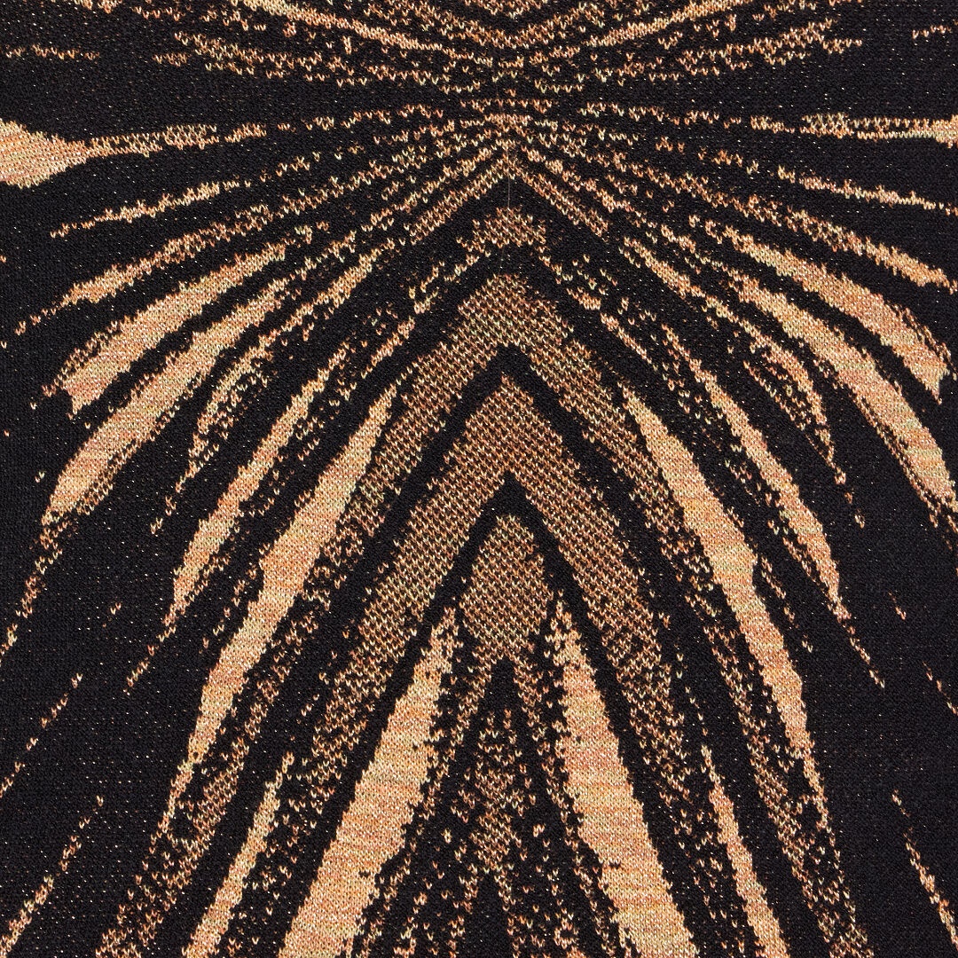Knit top with Ray of Gold print - 5