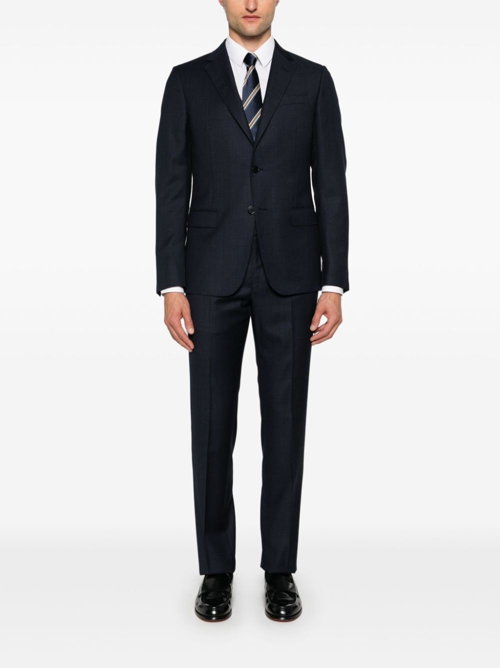 wool two-piece suit - 2