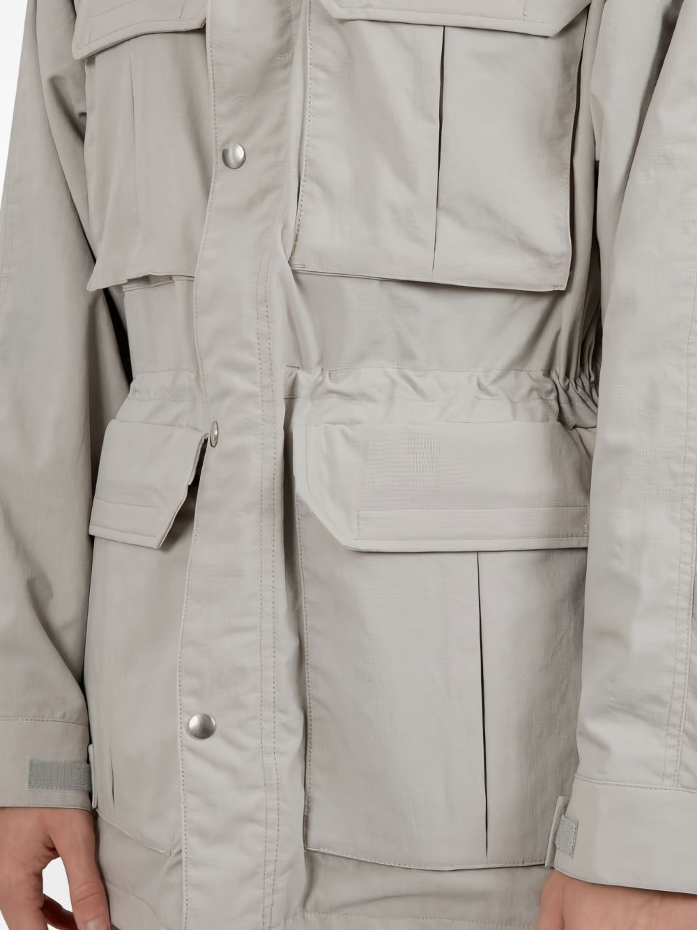 hooded multi-pocket jacket - 4