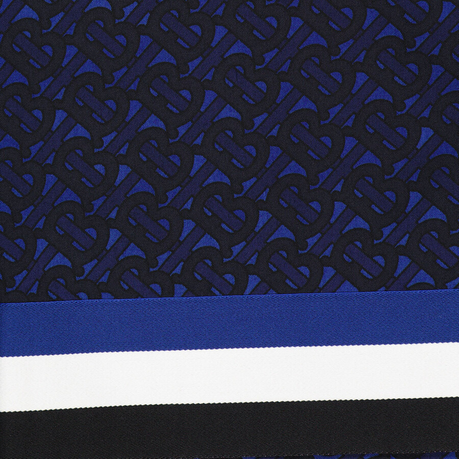Burberry Deep Royal Blue Odette Wool Blend Skirt - 7