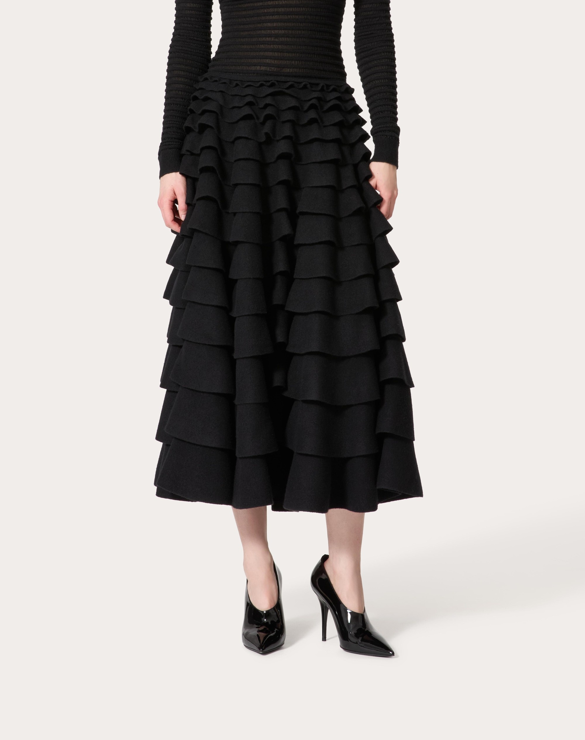 KNIT MIDI SKIRT - 3