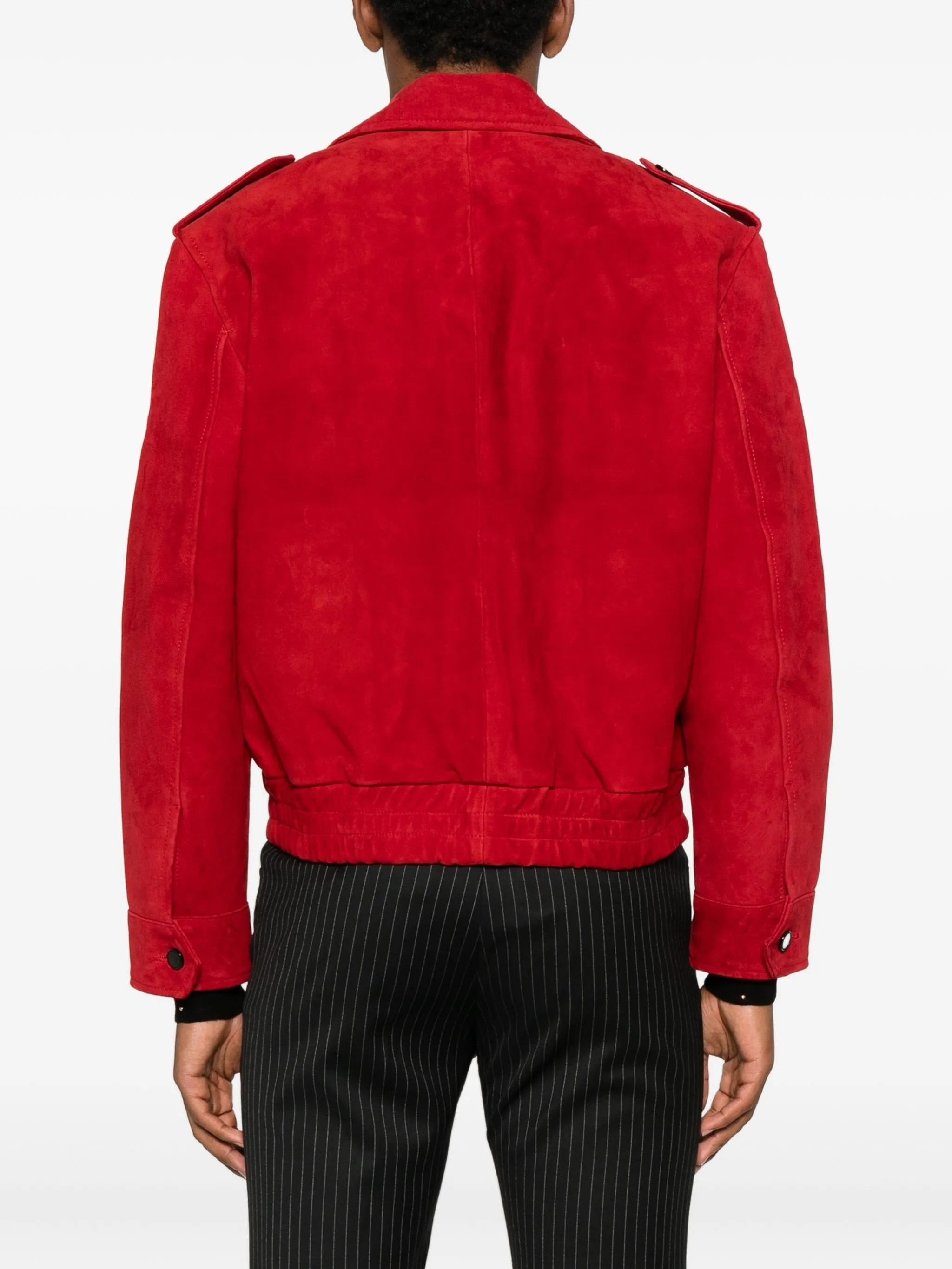 Ernest W. Baker Flap-pocket Suede Jacket - 2