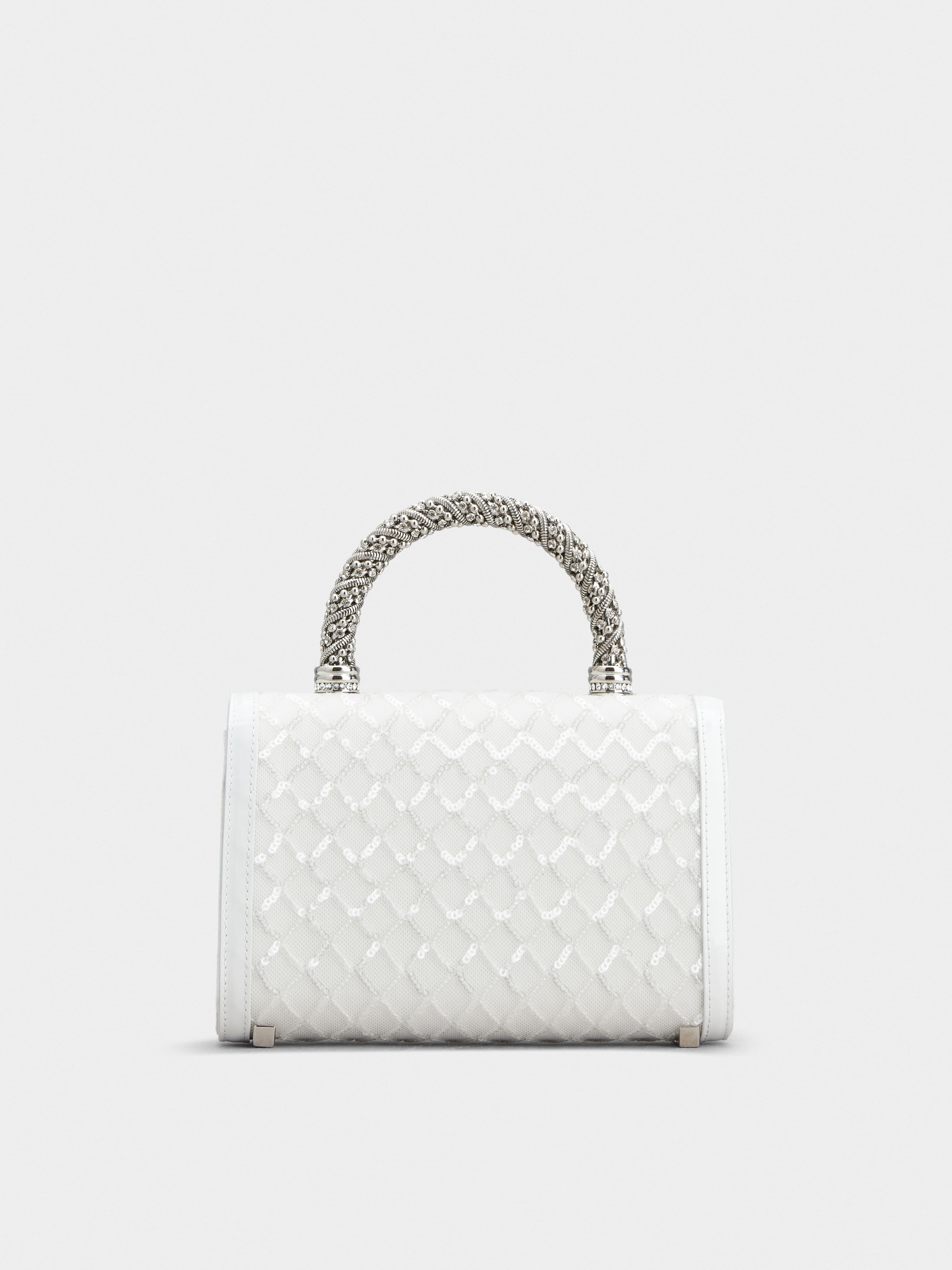 Jewel Efflorescence Mini Bag with sequins - 4